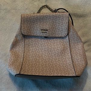 Pink Guess Backpack/Purse